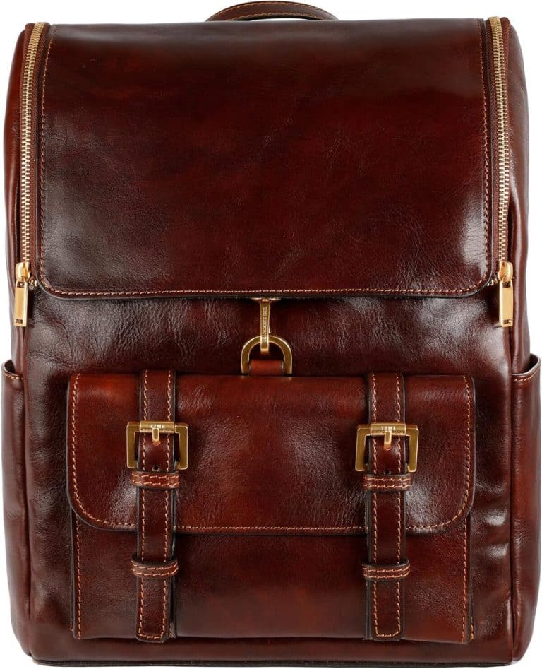 Sac vintage cuir classique robuste et résistant main image 0
