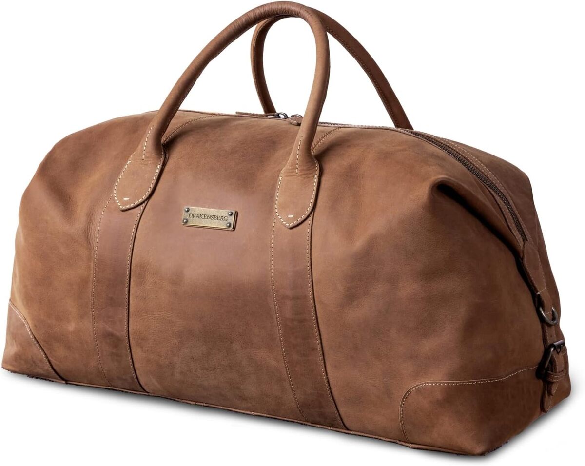 Test du sac de voyage cuir 'David' Drakensberg