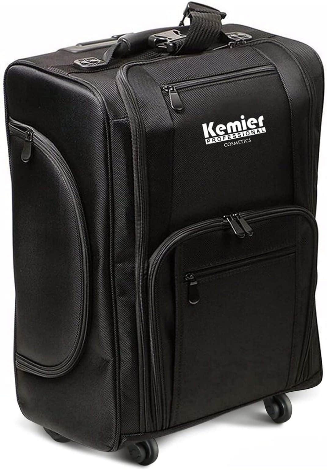 Valise De Maquillage à Roulettes, Professionnelle, Grande, Avec