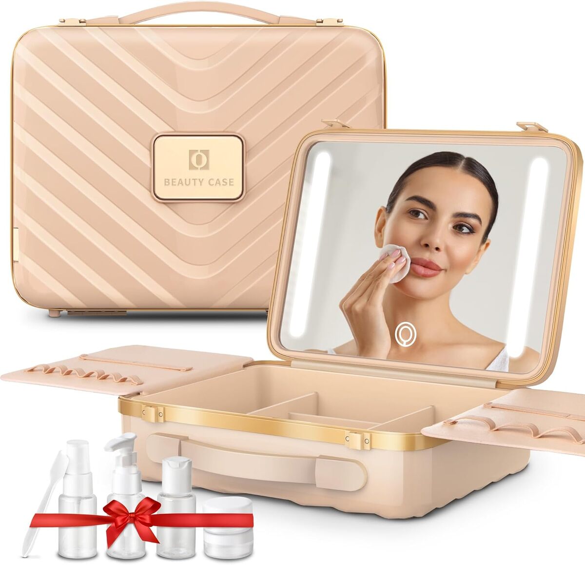 Avis : trousse de maquillage EASYINBEAUTY avec miroir LED