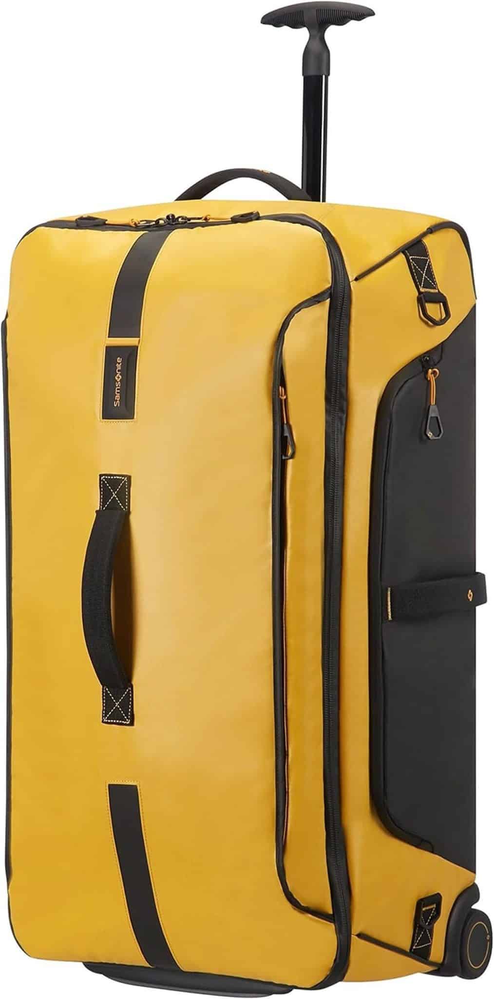 Test du sac de voyage Samsonite Paradiver Light 79 cm jaune