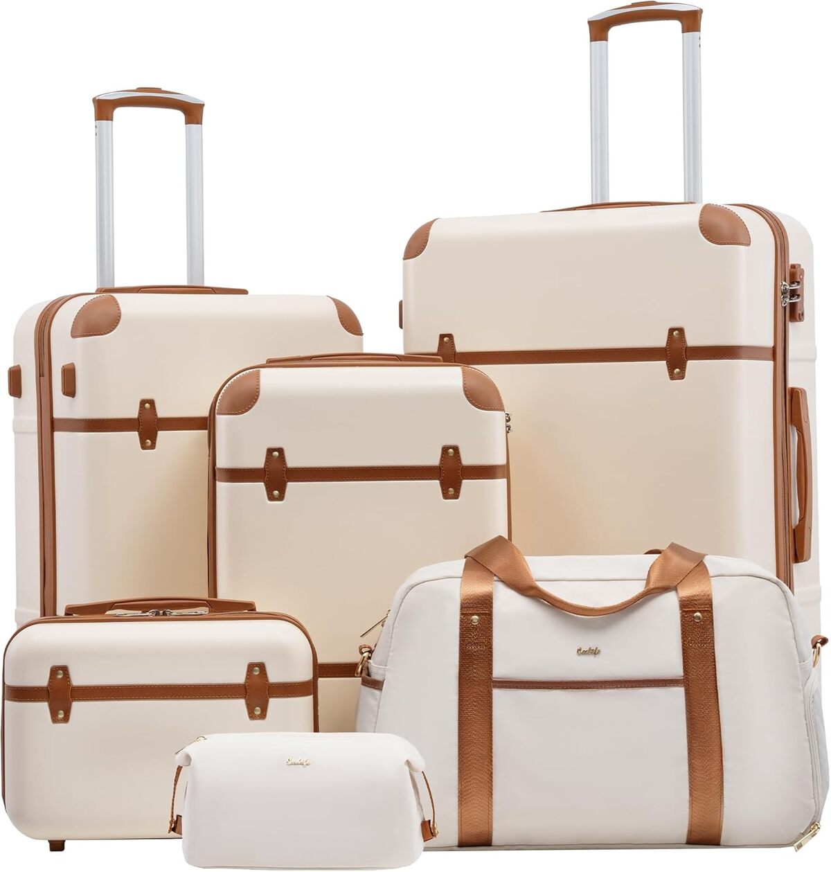 Test : valises rigides Coolife, lot de 3 avec serrure TSA