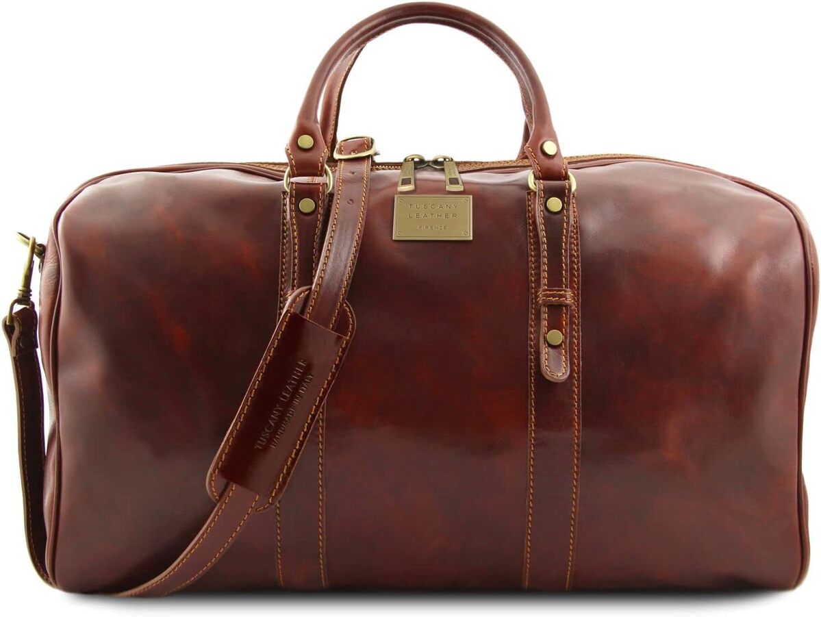 Avis sur le chic sac de voyage Tuscany Leather Francoforte