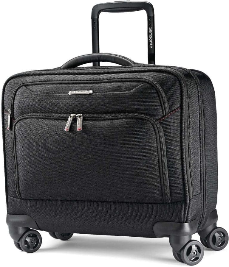 Porte-documents Samsonite Noir Pour Ordinateur Portable Jusqu'à 17" - Occasion En Excellent état