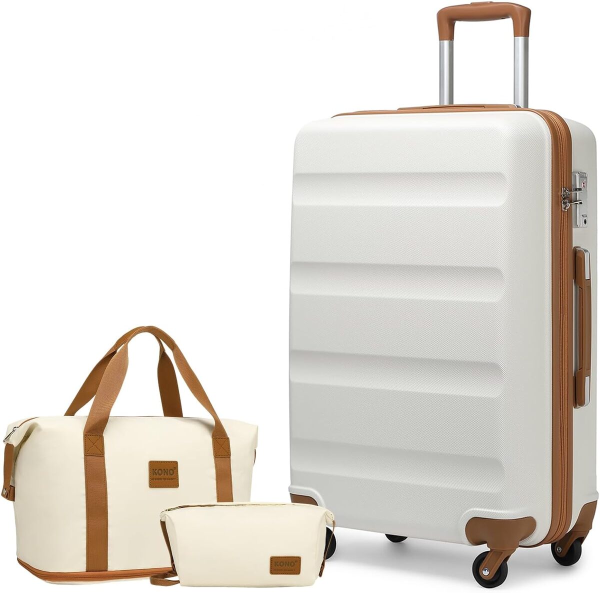 Test du set de valises de voyage Kono : l'indispensable compagnon