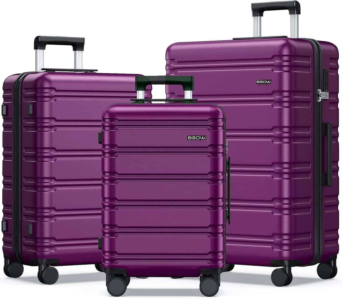 Test des valises rigides Beow avec roulettes pivotantes et serrure TSA