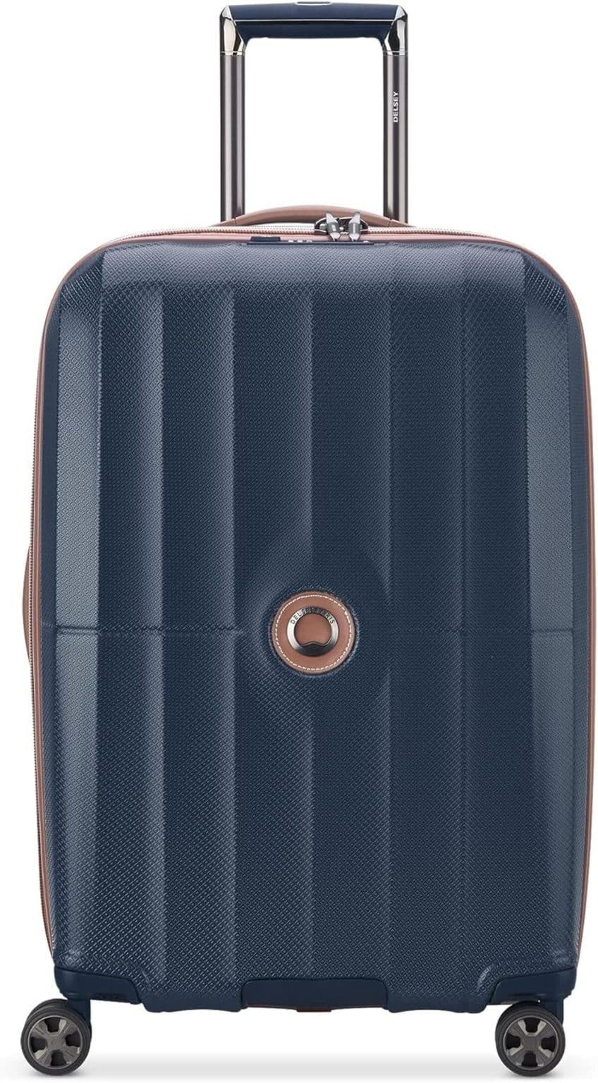 Test du set de valises rigides Delsey Paris Air Armour bleu nuit