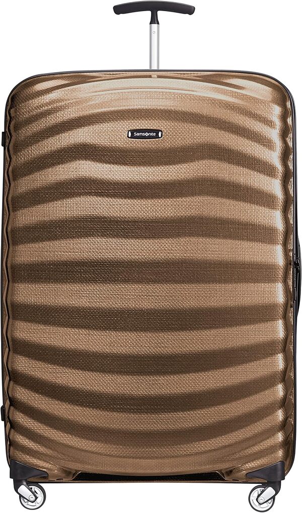 Samsonite Lite -Shock - Spinner XL Suitcase, 81 cm, 124 L, Marron (Sable)