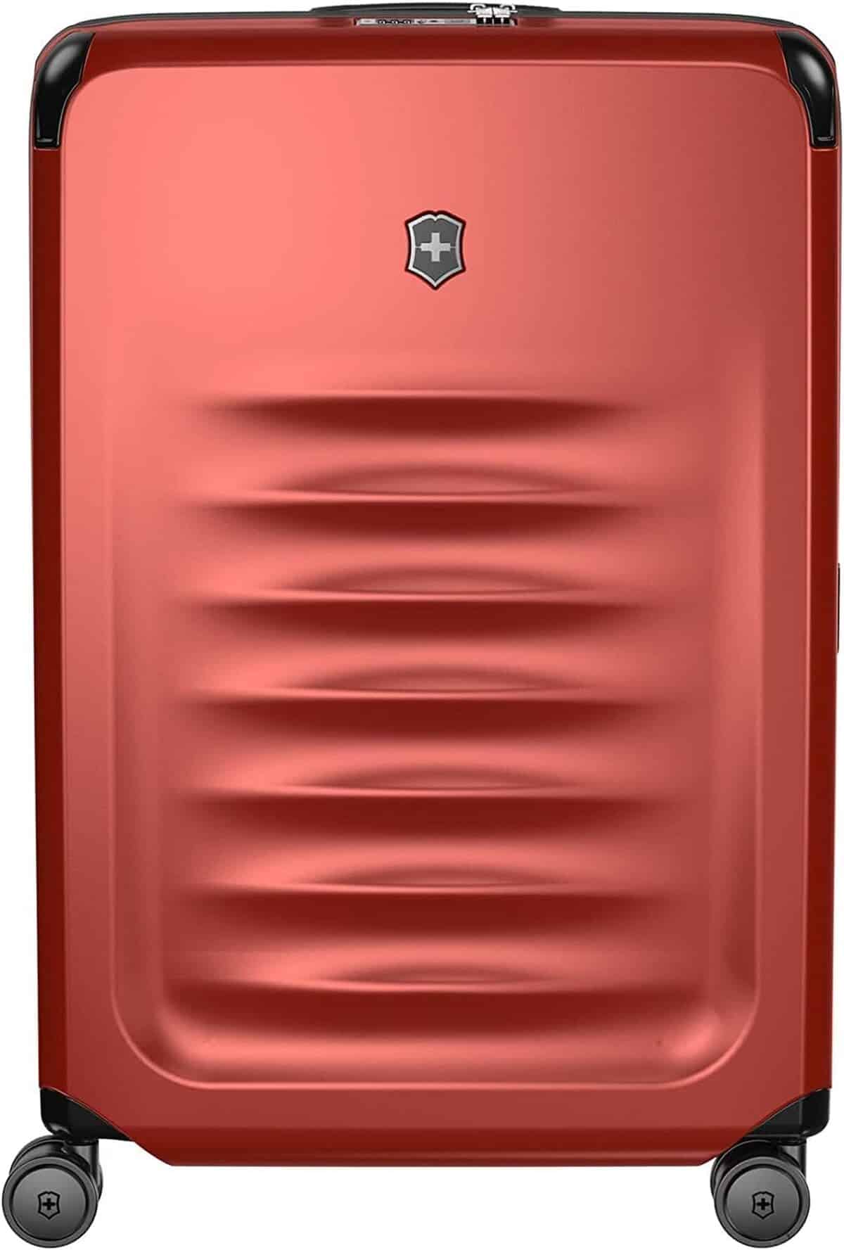 Test de la valise Victorinox Spectra 3.0 rouge : praticité et élégance en voyage