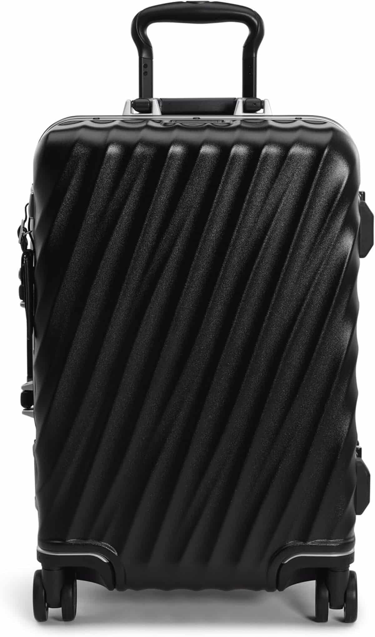 Test : valise TUMI 4 roues noir texturé