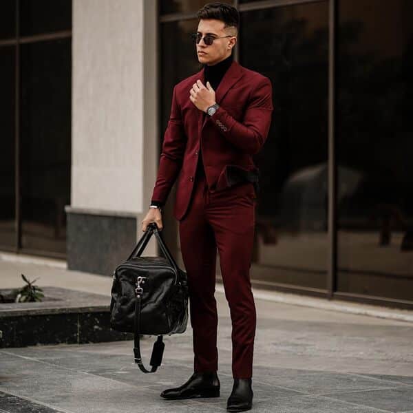 Sac de Voyage en Cuir, Bagages à Main pour Les Voyages, Les Voyages d'affaires, Les escapades de Week-End, Fabriqué à la Main en Italie pour Hommes et Femmes - Time Resistance