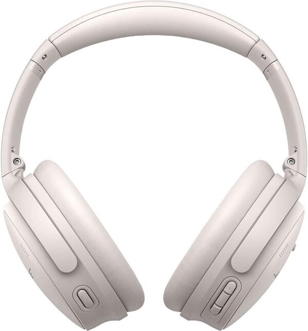 Bose Casque sans Fil Bluetooth à Réduction de Bruit QuietComfort 45 avec Microphone pour Les Appels – Blanc