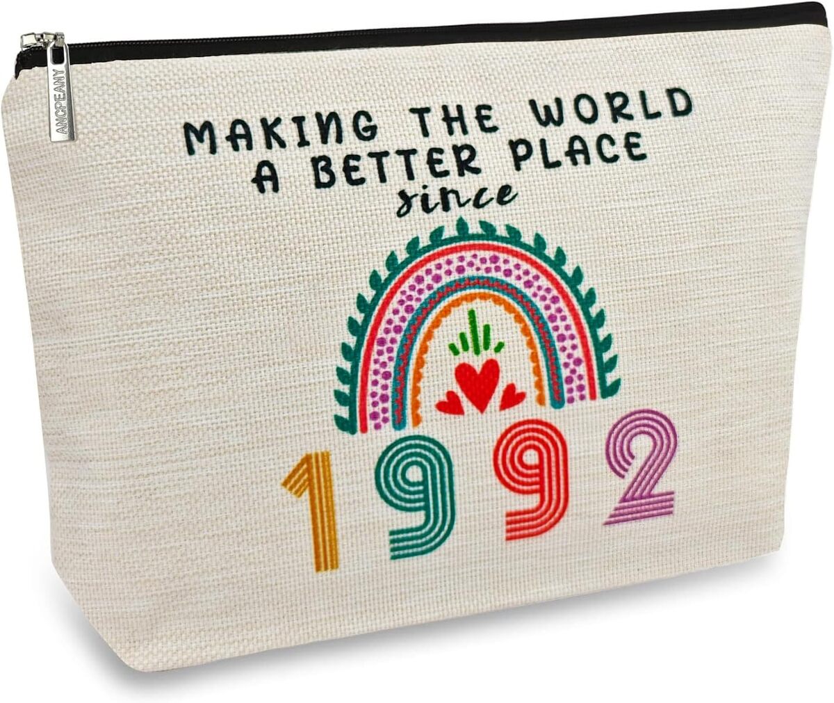 Avis sur la trousse de maquillage en lin lavé Rainhow