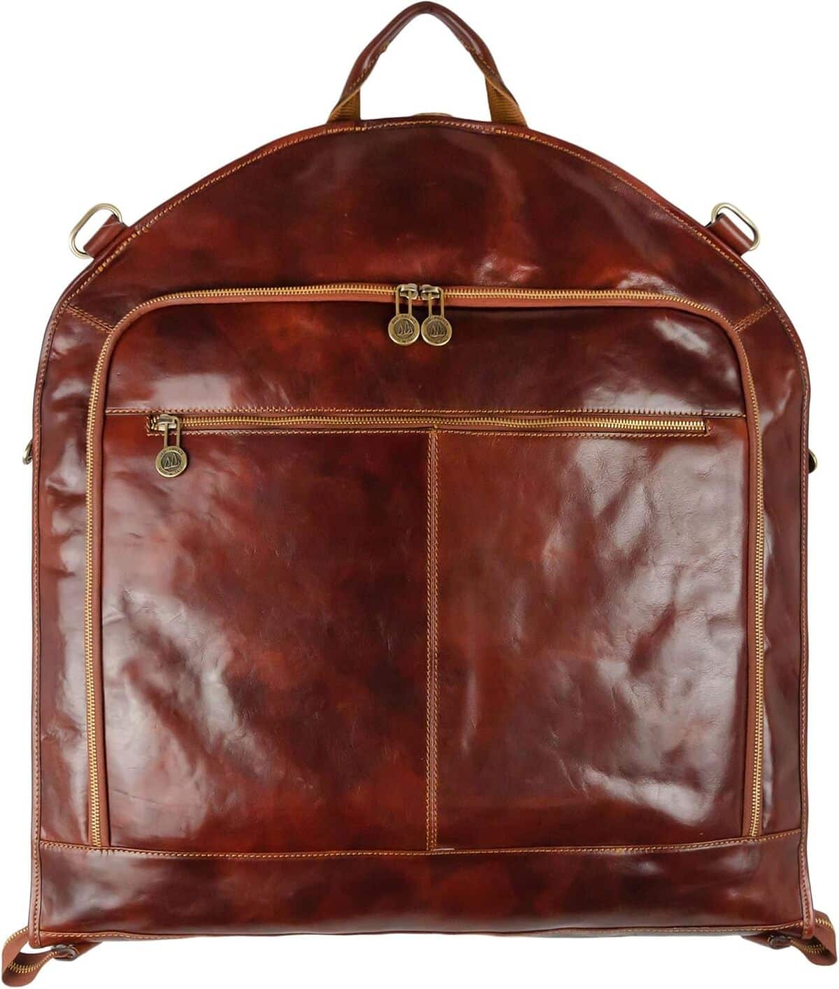 Test du sac à vêtements Time Resistance en cuir