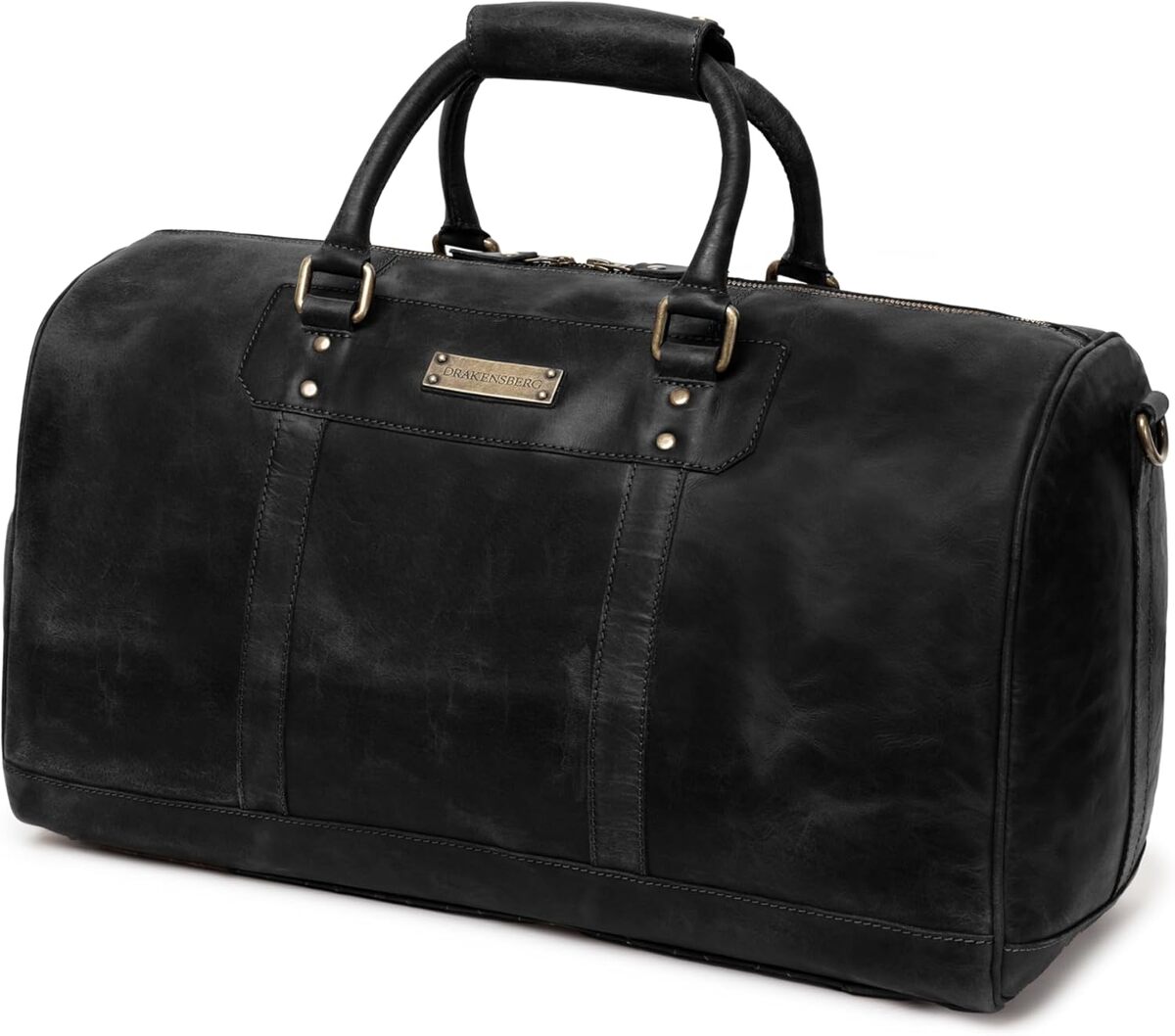 Test du sac de voyage Drakensberg Weekender John : élégance rétro en cuir