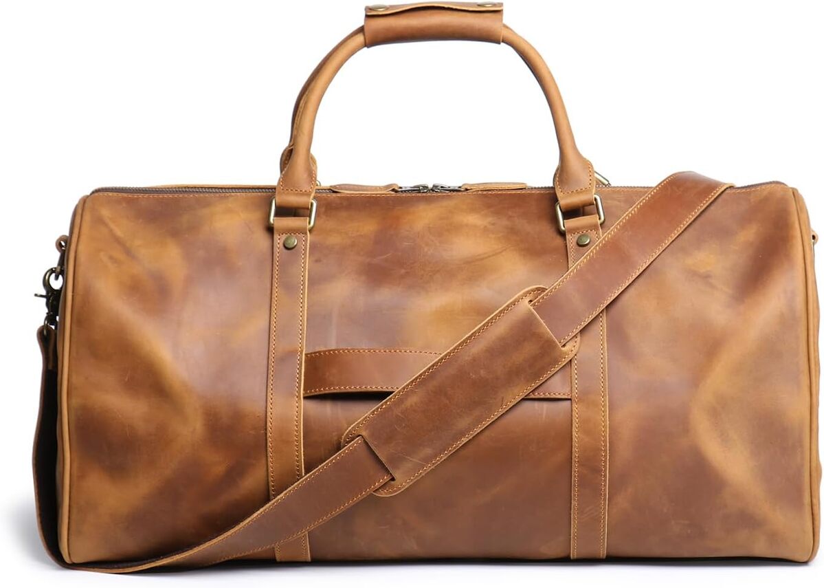Test du sac de voyage en cuir Leathfocus pour homme
