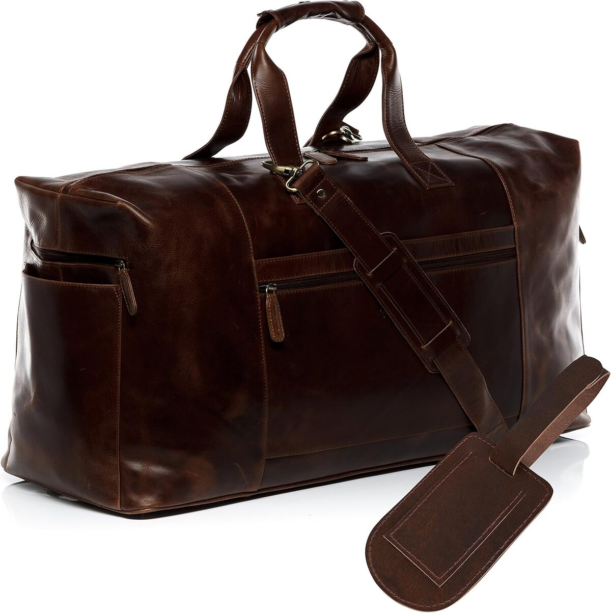 Test du sac de voyage Sid & Vain bristol en cuir véritable