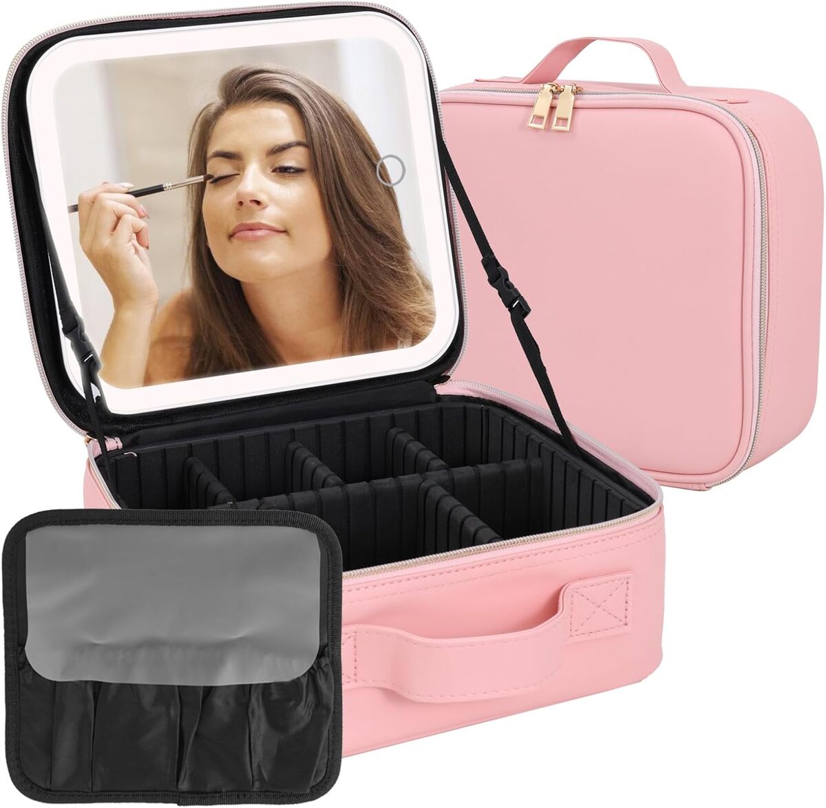 Test : trousse de maquillage Comeacross avec miroir LED