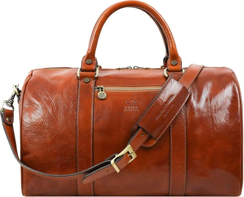 Avis sur le sac de voyage en cuir time resistance