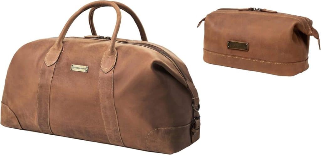 Test du kit de voyage en cuir Drakensberg 'David & Ben