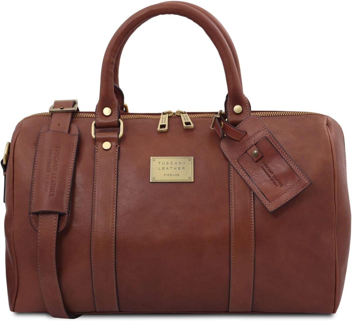 Test du Tuscany Leather TL Voyager : sac de voyage en cuir compact et élégant