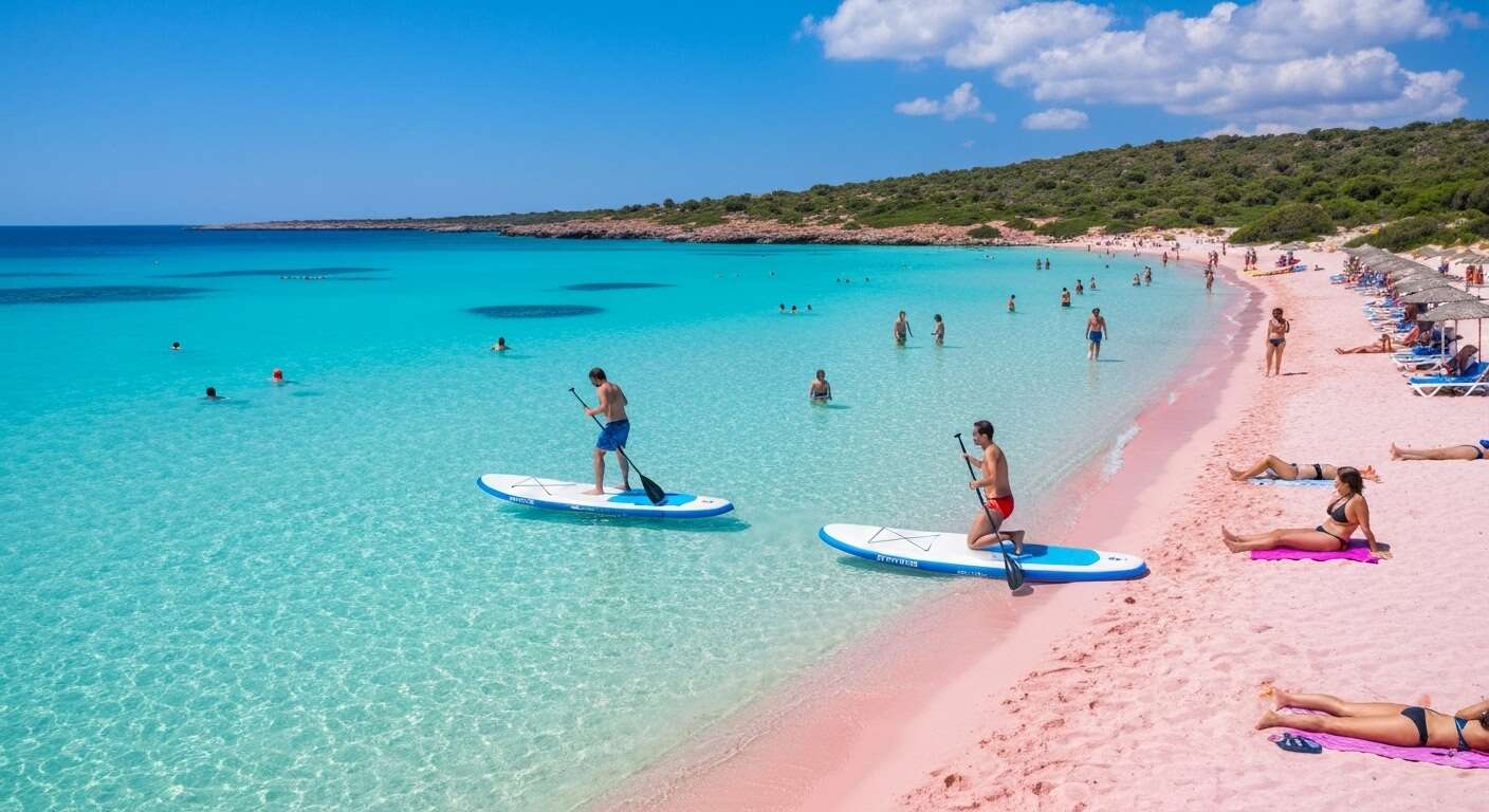 La plage d'elafonissi