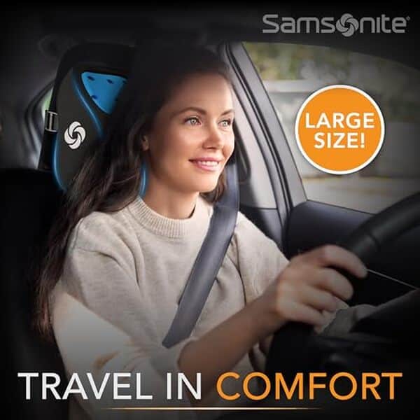 Découvrez notre test complet du coussin de nuque Samsonite pour voiture : confort optimal, maintien parfait et avis détaillé pour un voyage agréable