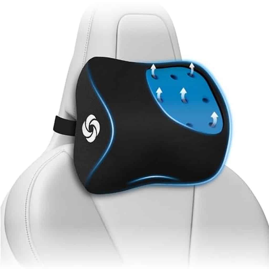 Test du coussin de nuque Samsonite pour voiture