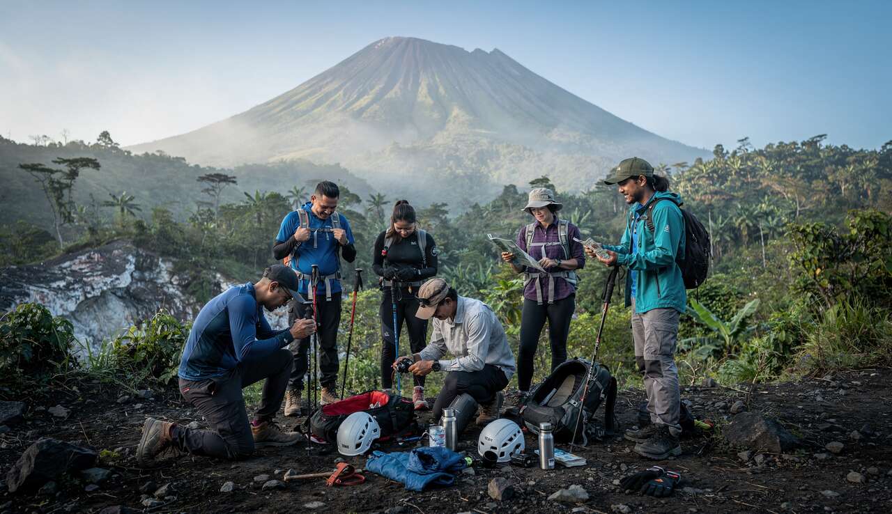 Que pr&eacute;parer pour l'ascension du kawah ijen ?