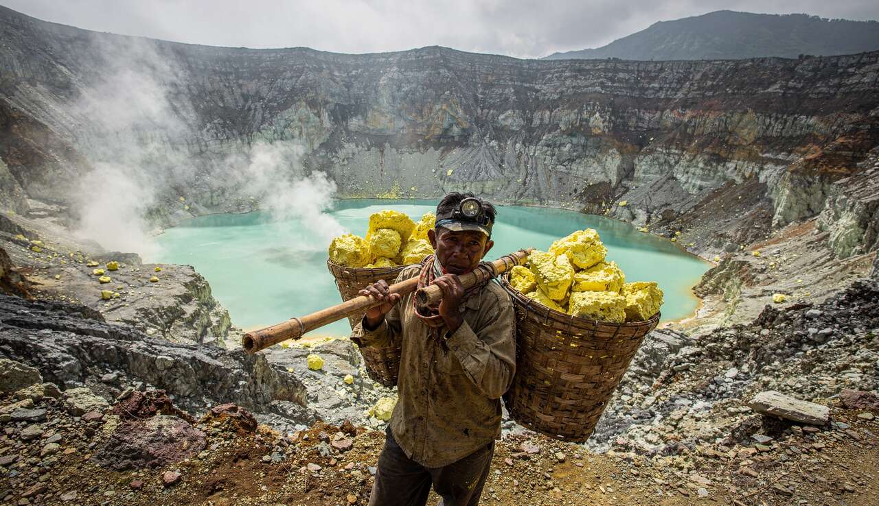 Les mineurs de soufre : un spectacle unique