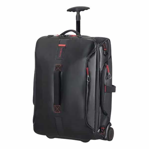 Découvrez notre test complet du sac de voyage à roulettes Samsonite Paradiver Light noir : légèreté, confort et design élégant pour vos escapades.