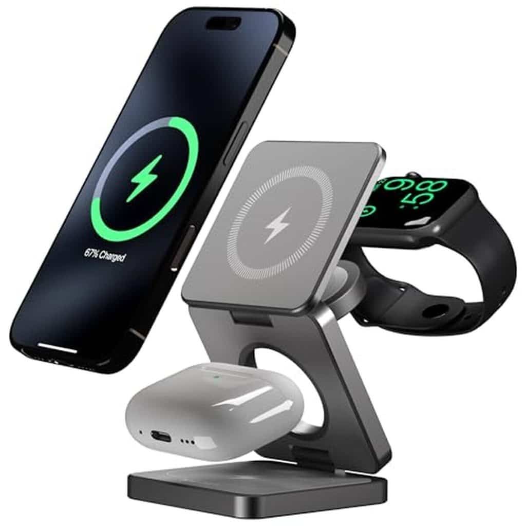 Test de la station de charge 3 en 1 pour appareils Apple