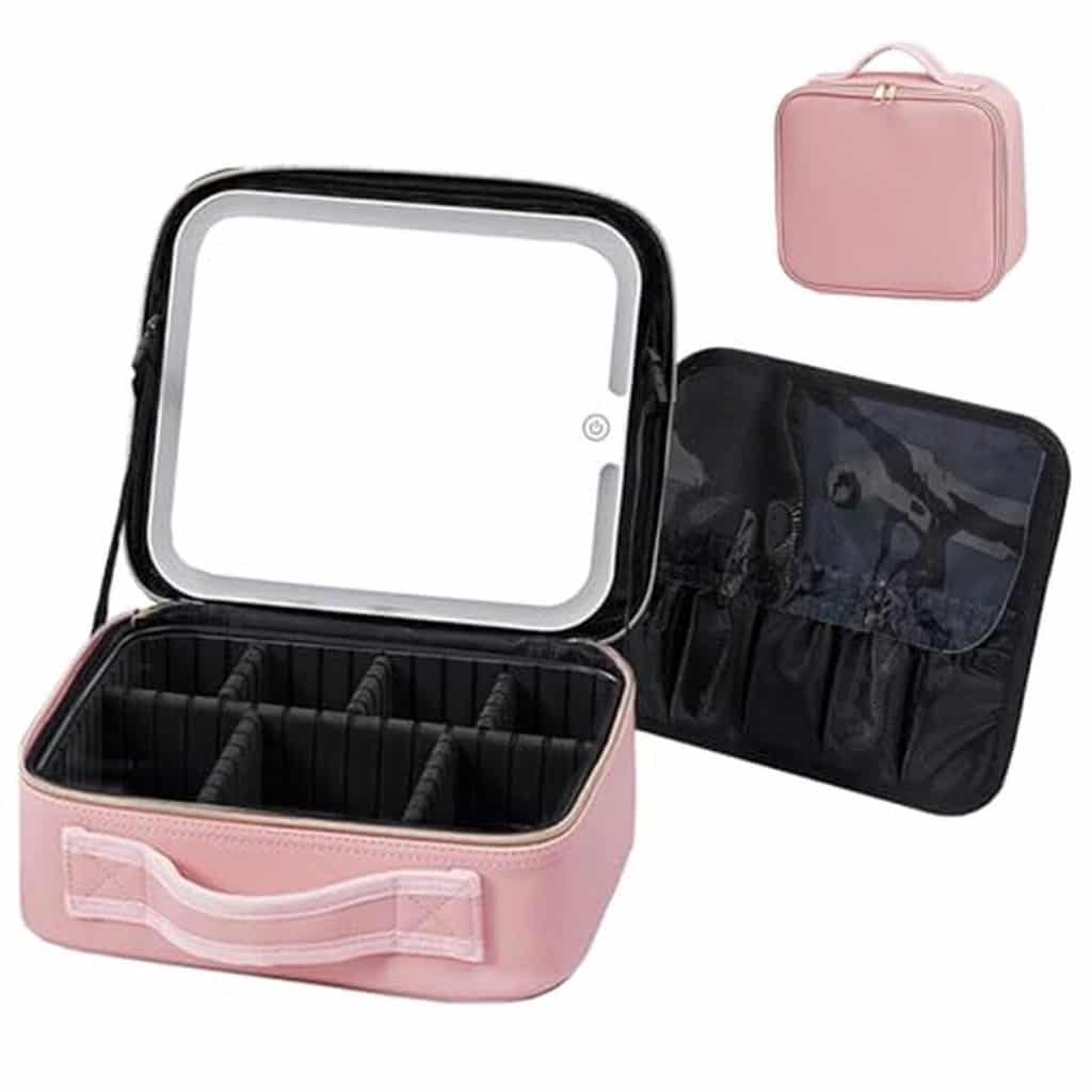 Test de la trousse de maquillage StellarHorizon avec LED intégrées