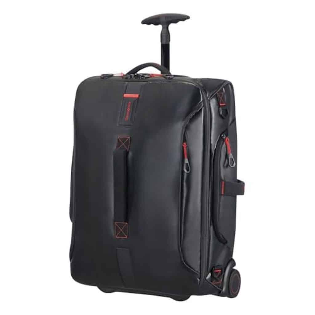 Test du sac de voyage à roulettes Samsonite Paradiver Light noir