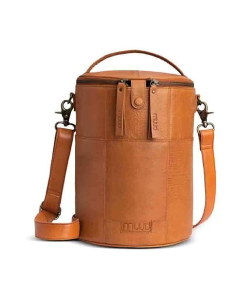 Test : sac Saturn XL en cuir fait main par muud