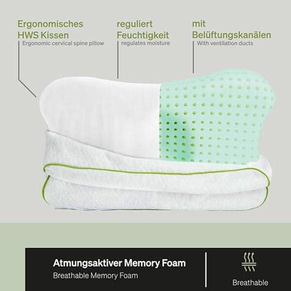 Découvrez notre test détaillé du coussin orthopédique BLACKROLL Recovery Pillow : confort, soutien cervical et bien-être améliorés pour un sommeil réparateur inédit.