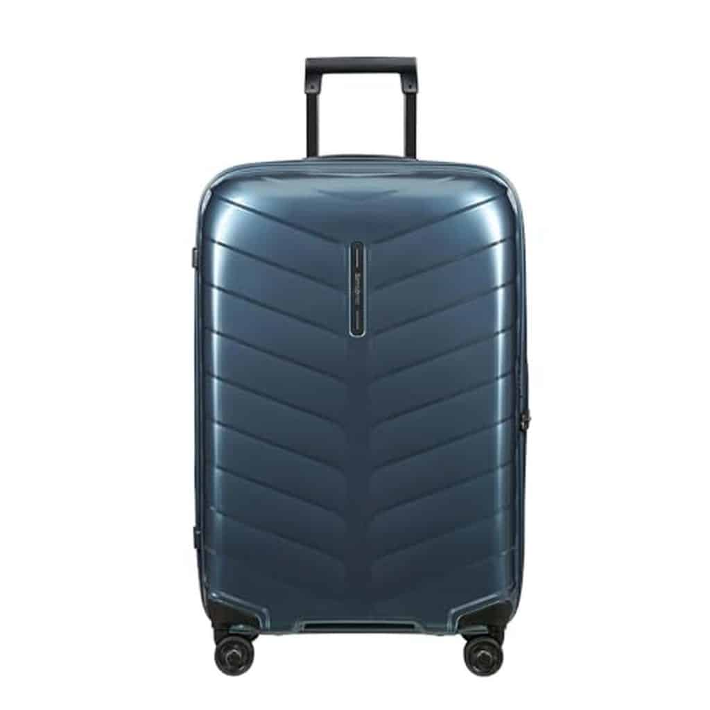 Test de la valise Samsonite Attrix Spinner M : 69 cm de style acier