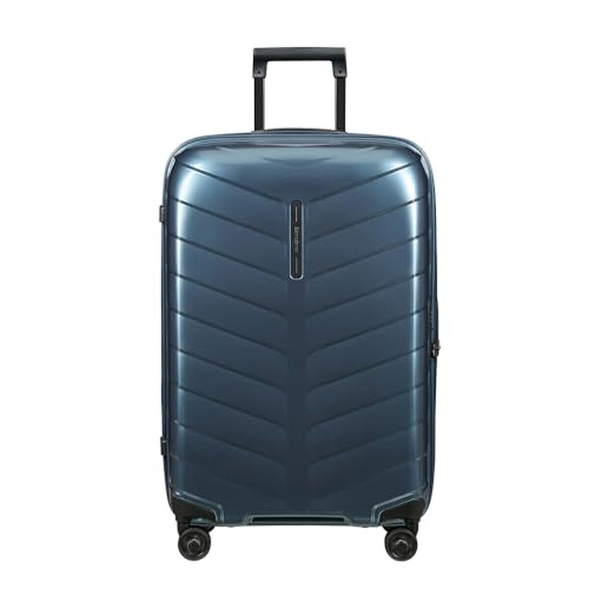 Test de la valise Samsonite Attrix Spinner M : 69 cm de style acier