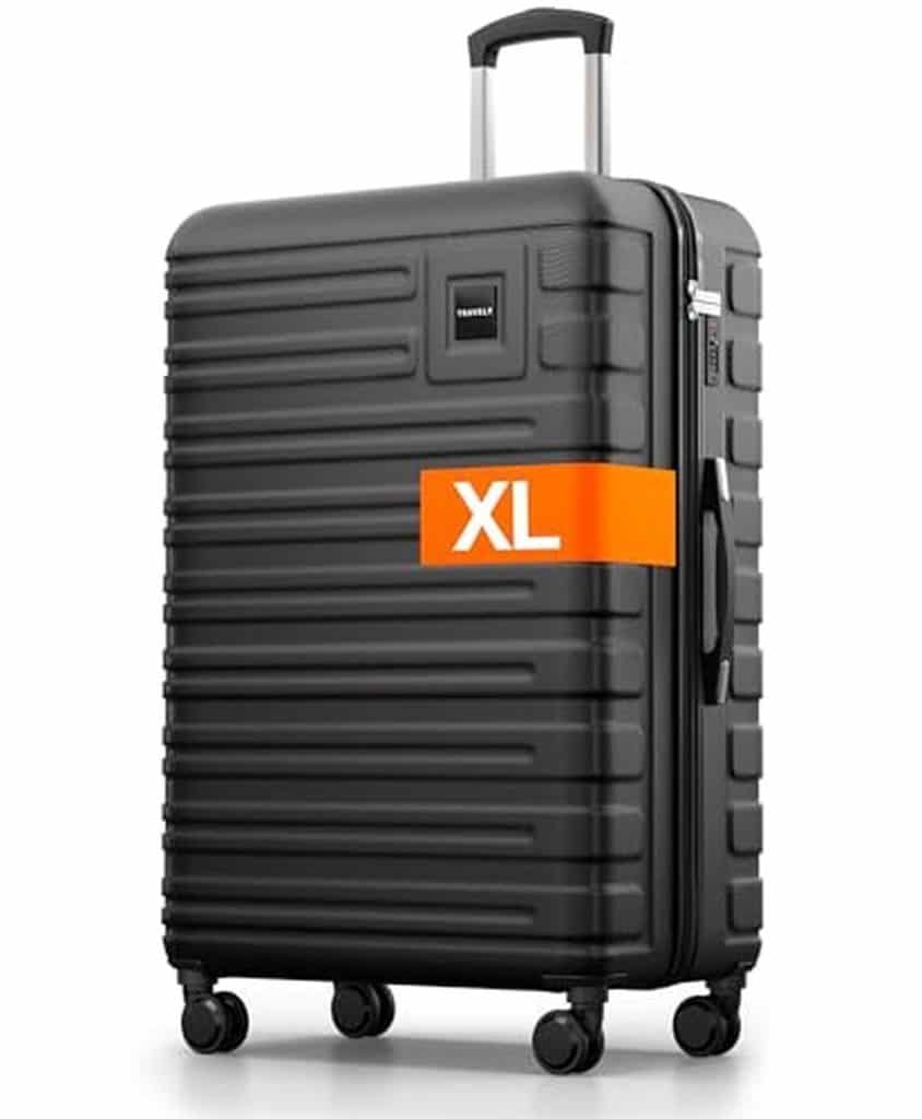 Test de la valise Travely XL robuste à roulettes et serrure TSA