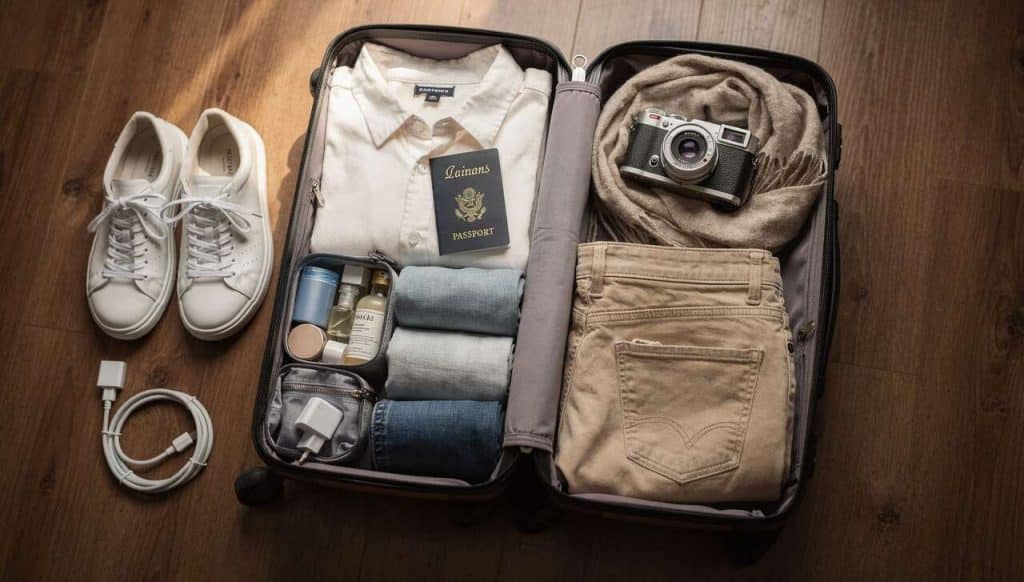 Kit du voyageur : que mettre dans sa valise ?