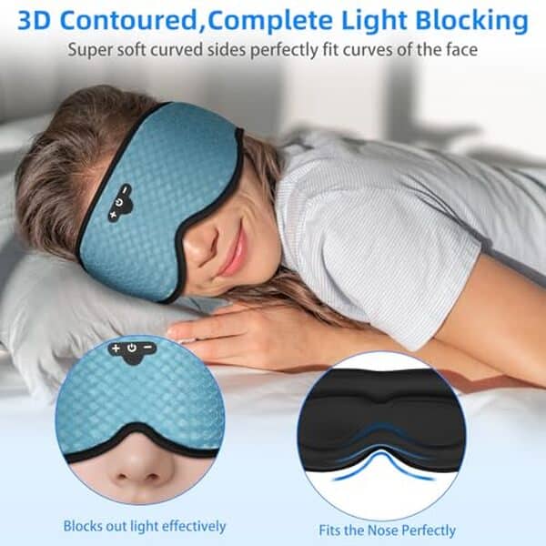 Découvrez notre test complet du masque de sommeil 3D Bluetooth : ergonomie, qualité sonore stéréo et performance pour un sommeil de qualité supérieure. 