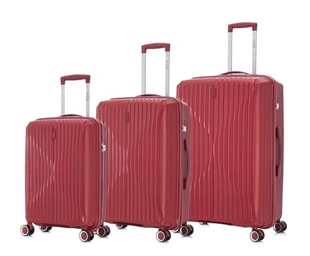 Test du set de valises CELIMS modèle 2026 : robustesse et maniabilité rouge