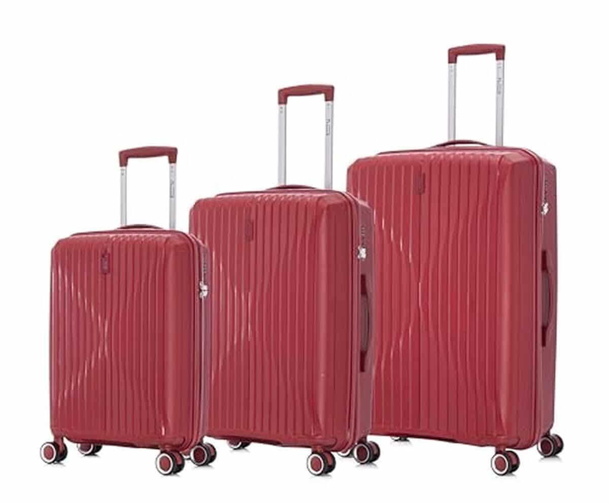 Test du set de valises CELIMS modèle 2026 : robustesse et maniabilité rouge
