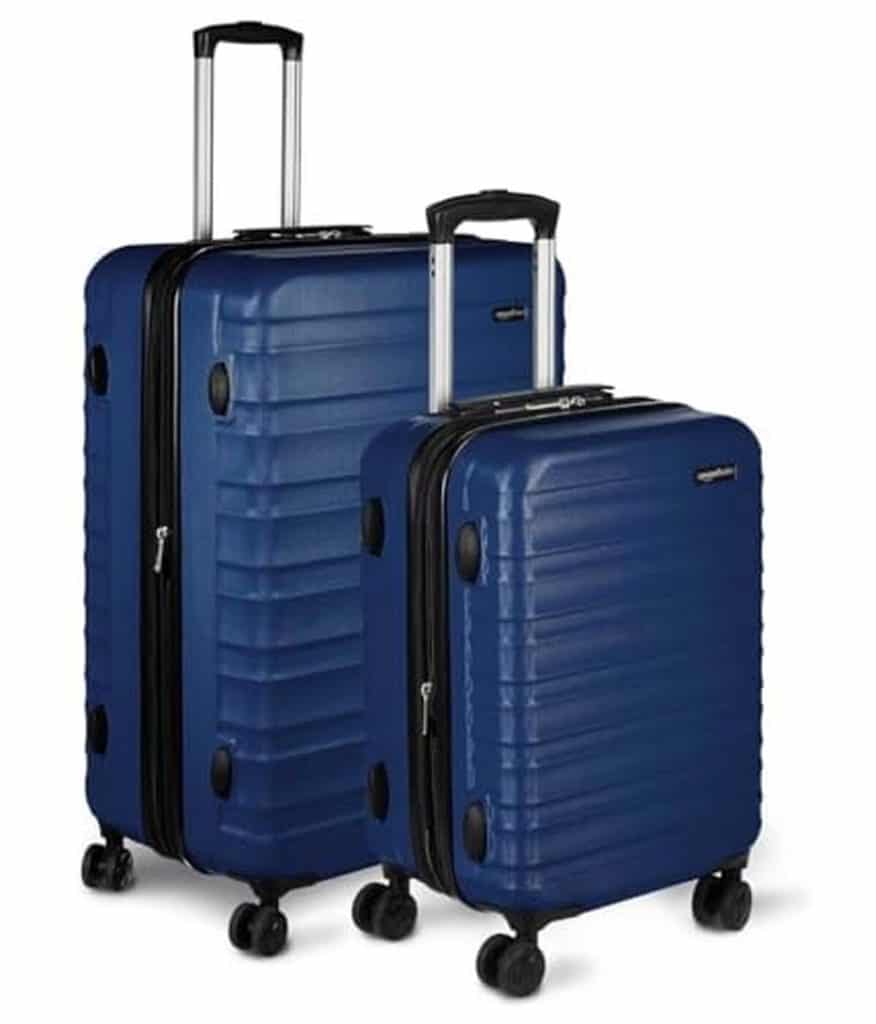 Test : valise de voyage Amazon Basics à roulettes pivotantes (55, 78 cm)