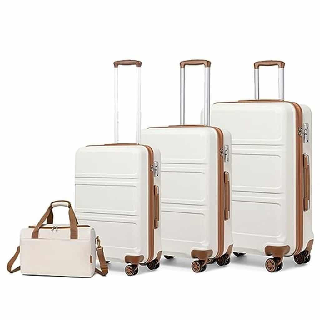 Test : valises Kono rigides avec serrure TSA et sac Ryanair