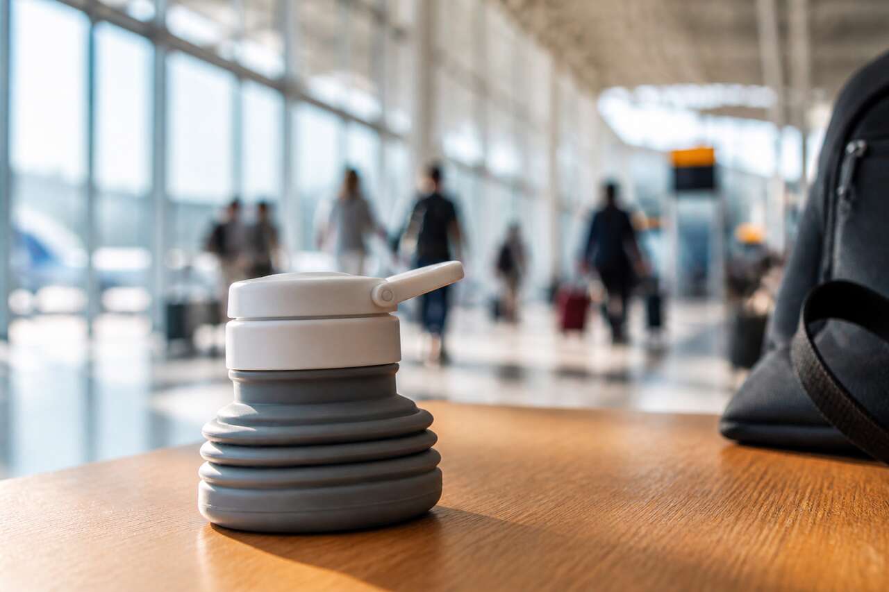 Pourquoi opter pour une bouteille pliable de voyage