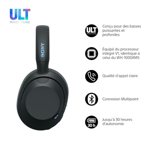 Découvrez notre test complet du Sony ULT Wear, un casque sans fil haut de gamme avec des basses impressionnantes. Performances audio, autonomie et confort : tous les détails.
