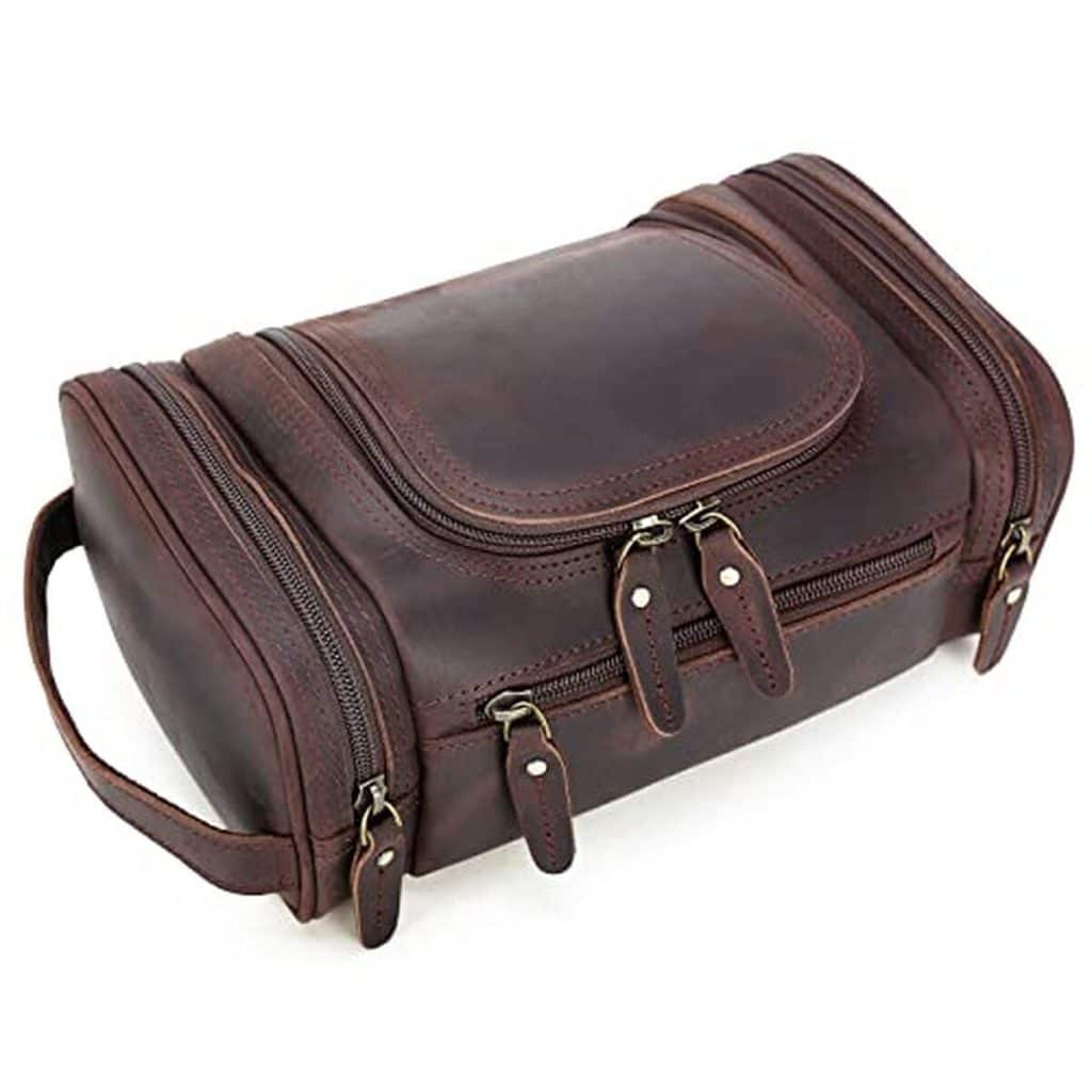 Test de la trousse de toilette en cuir Polare pour un style rétro