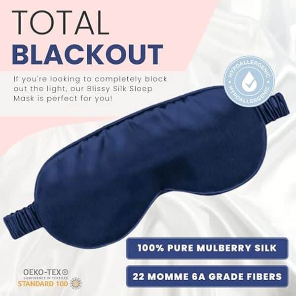 Découvrez notre test du masque de sommeil Blissy en soie : confort optimal, qualité premium et une meilleure qualité de sommeil. Avis détaillé et conseils d'utilisation.