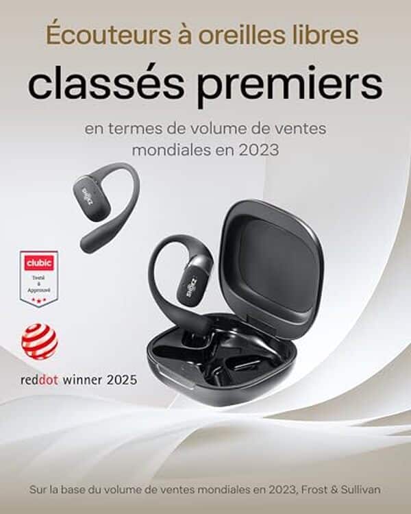 Découvrez notre test complet du casque SHOKZ OpenFit 2 : écouteurs Bluetooth innovants avec oreillettes ouvertes pour un confort optimal et une qualité audio exceptionnelle.